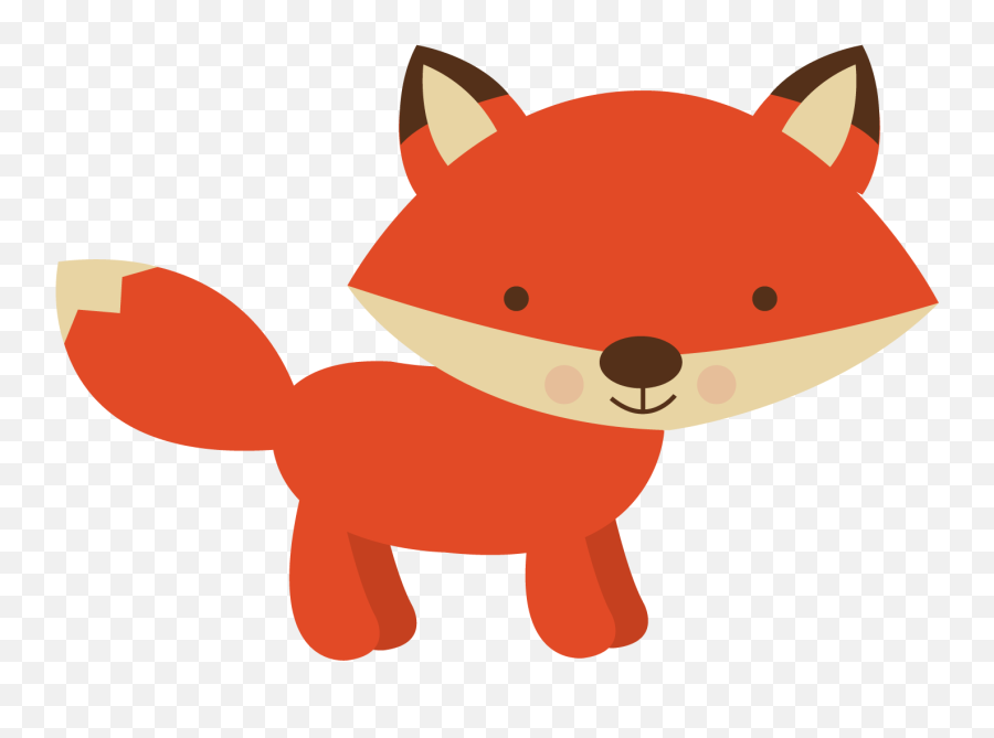 Floresta E Safari 3 Fox Png Minus - Transparent Background Forest Animals Clipart Emoji,Fox Png