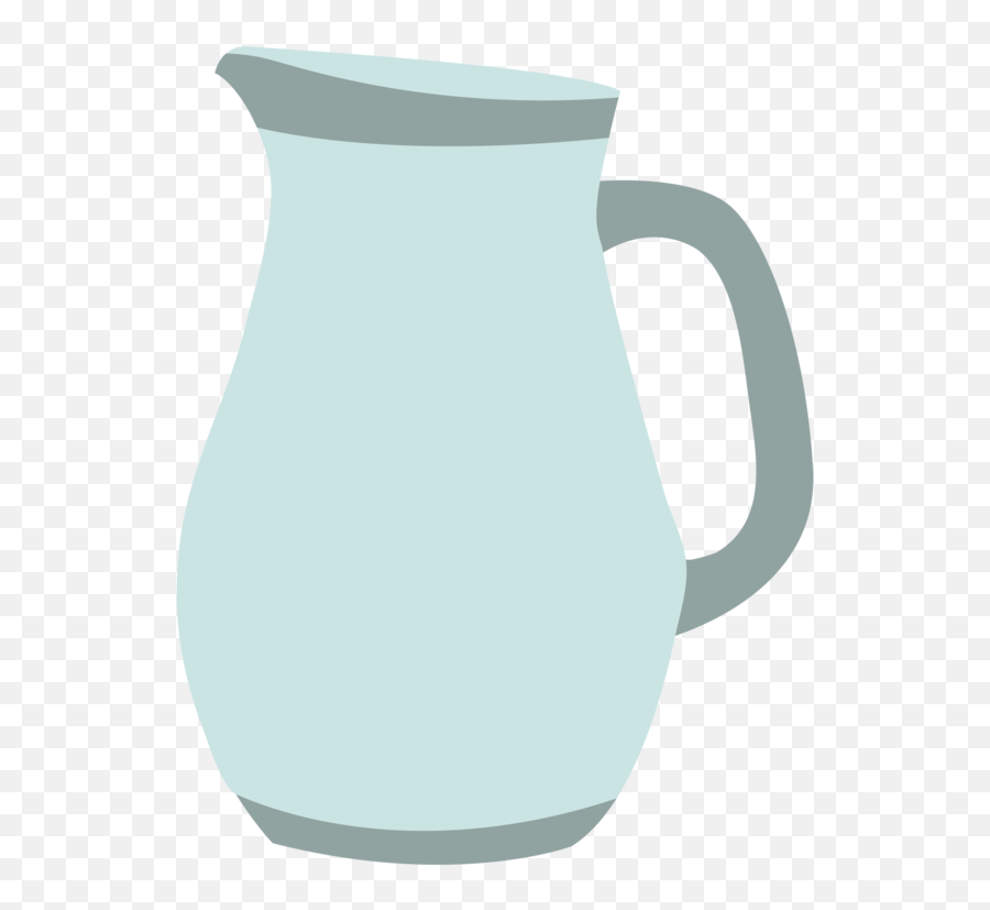 Download Hd Jug Pitcher Mug Coffee Cup Tableware - Water Jug Emoji,Coffee Cup Clipart Png