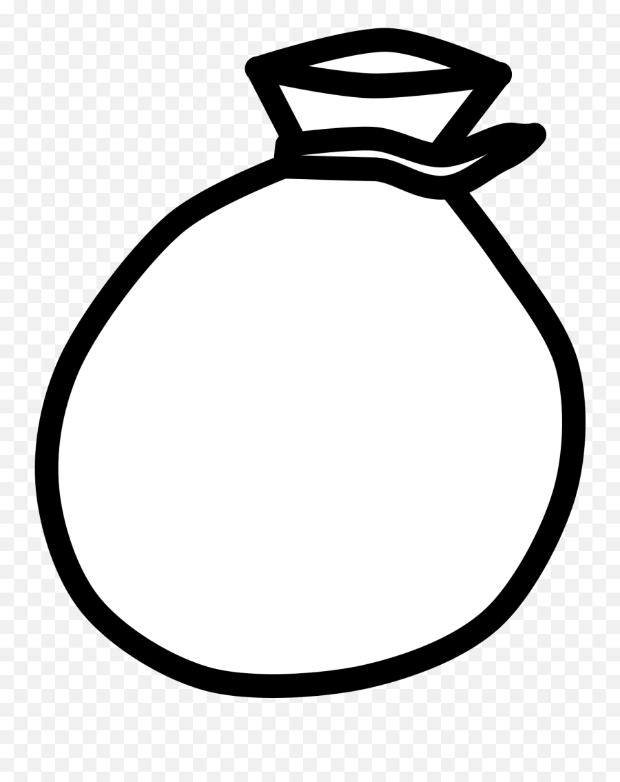 Money Bag Clipart Clipart - Big Bag Clip Art Emoji,Bag Clipart
