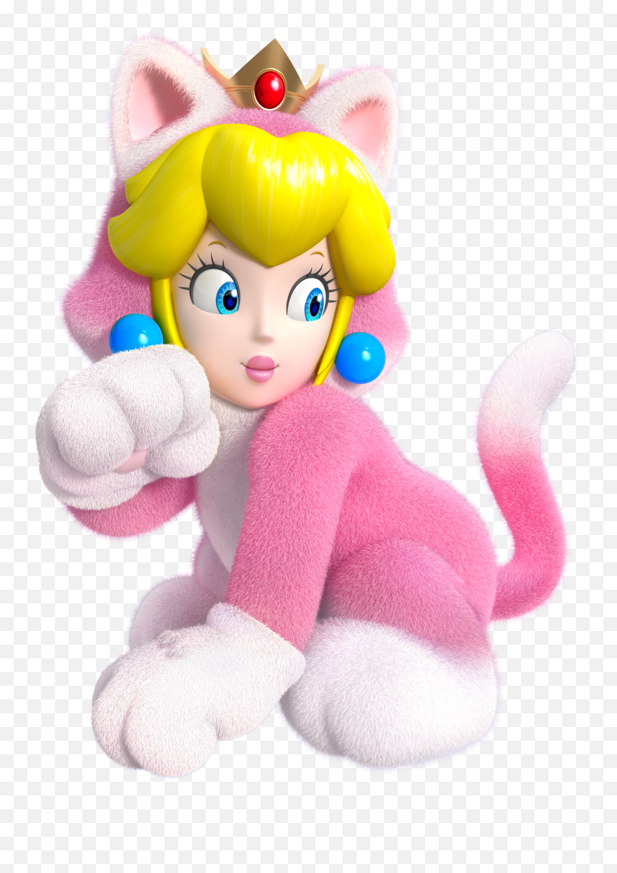 Download Super Mario Cat Peach Png Image With No Background - Super Mario 3d World Cat Peach Emoji,Peach Png