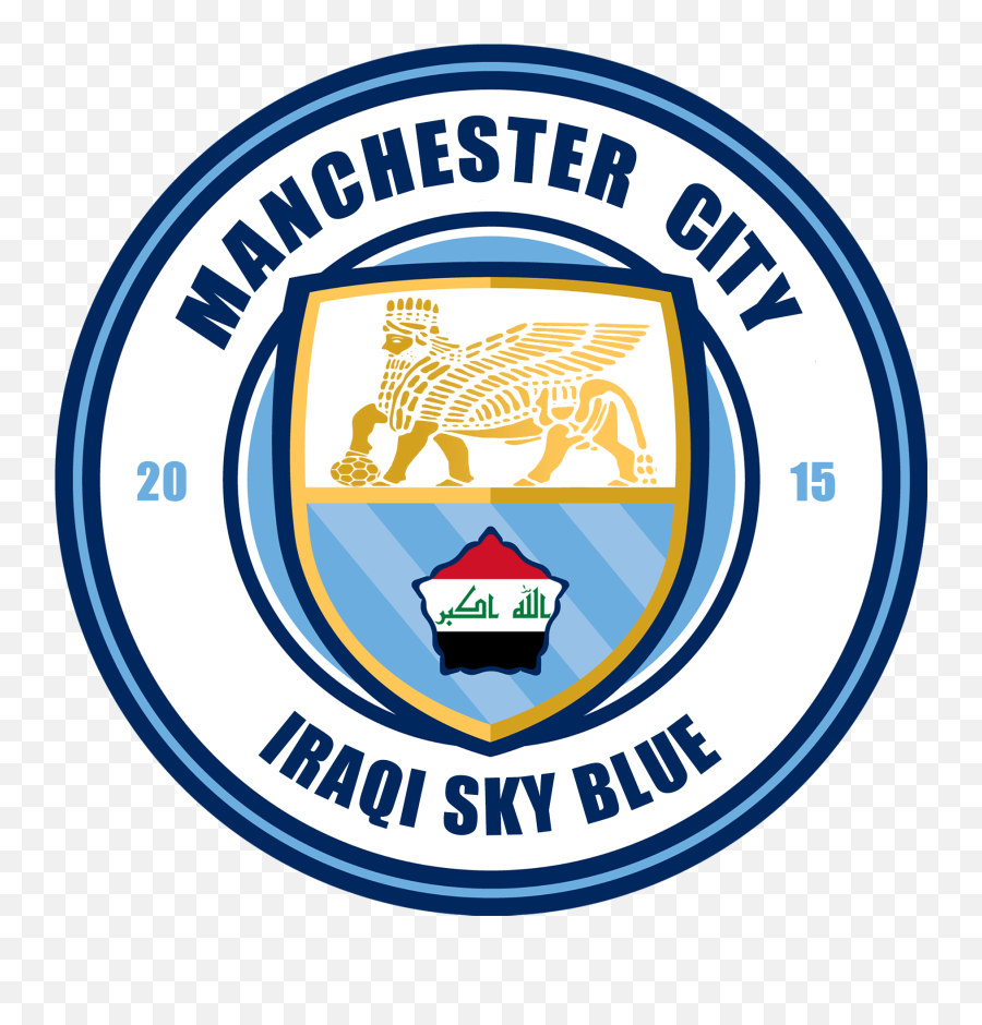 Manchester City Official Club Logo - Man City Iraq Emoji,Manchester City Logo