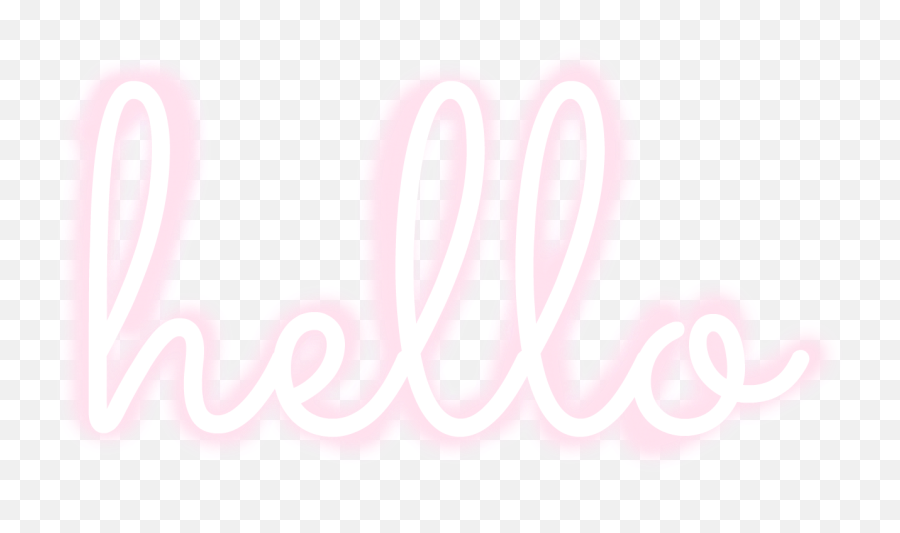 Hello Neon Png Transparent Png Image - Hello Neon Png Emoji,Neon Png