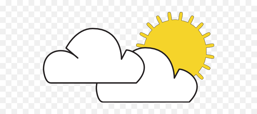 Partly Sunny Weather Logo Download - Vector Graphics Emoji,Weather Logo