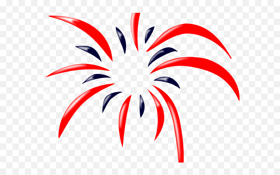 Fireworks Clipart Png Format - Red White Blue Fireworks Graphics Emoji,Fireworks Transparent Background