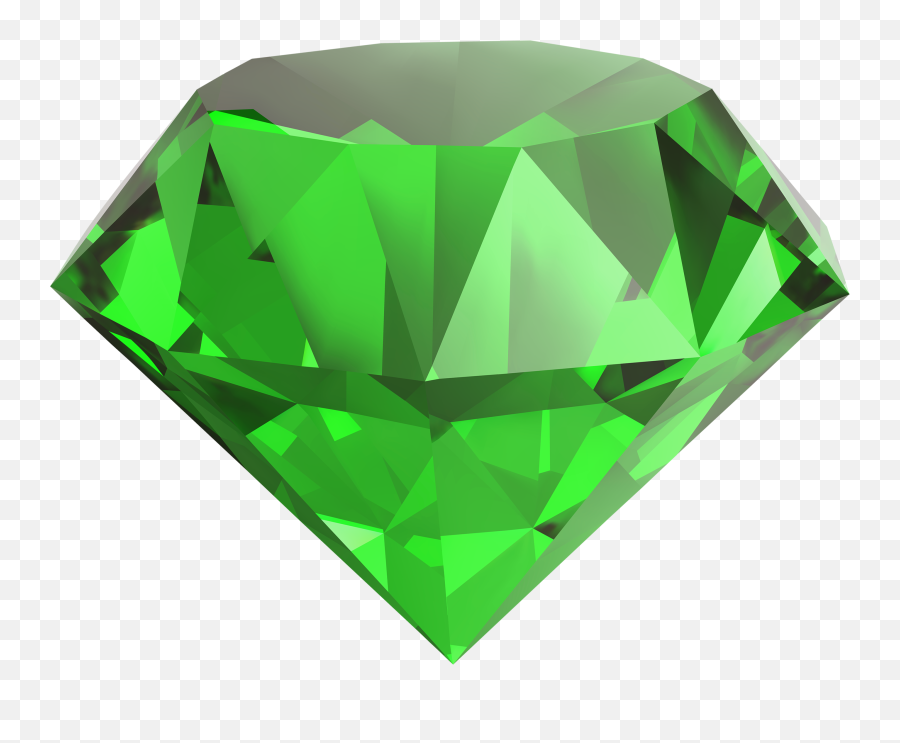 Emerald Gem Clipart Transparent Images Emoji,Gem Clipart