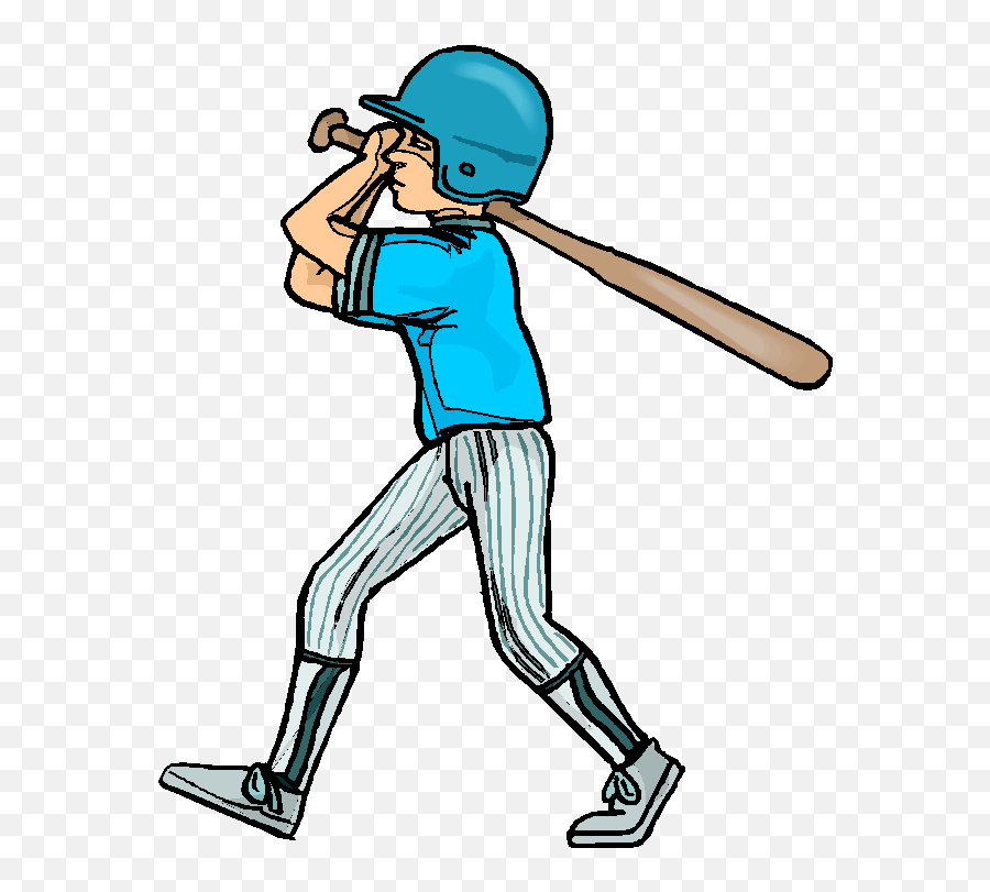 Moving Clipart Baseball Moving - Clip Art Play Baseball Emoji,Baseball Player Clipart