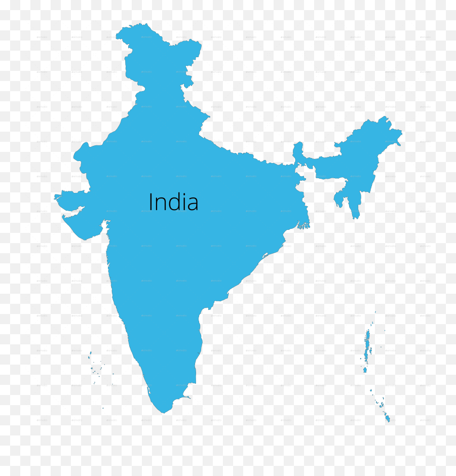 Florida Map Outline - India Map Clipart Png Emoji,Florida Outline Png