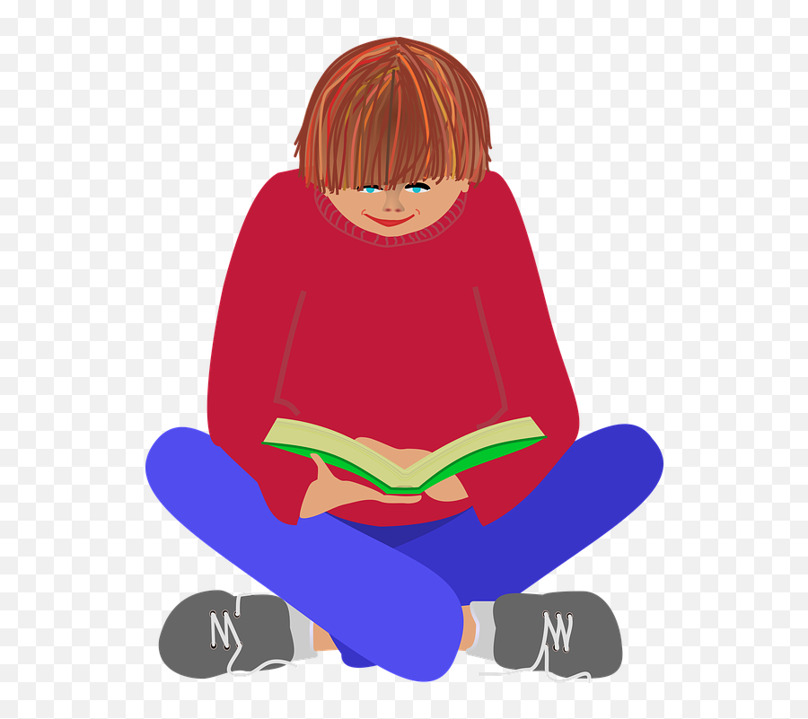 Children Reading Shop Of Buy Clip Art - Youth Reading Books Read A Book Cartoon Transparent Emoji,Children Reading Clipart