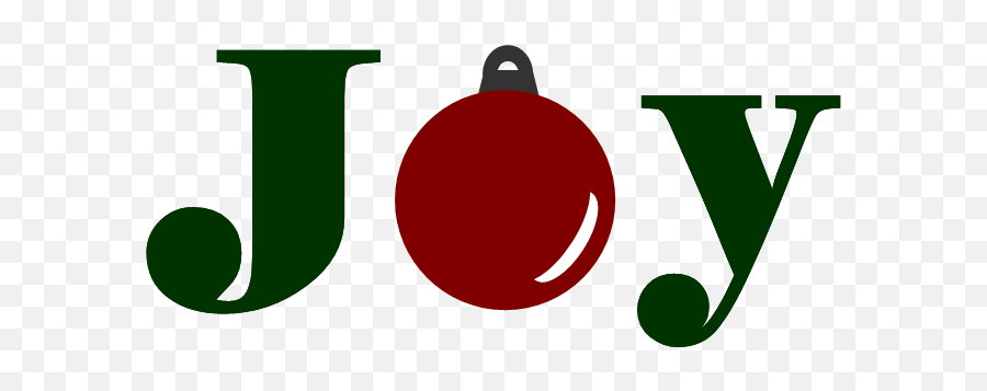 Holiday Word Art - Christmas Joy Clipart Emoji,Holiday Clipart