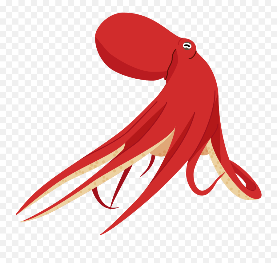 Squid Transparent Png - Squid Emoji,Octopus Transparent