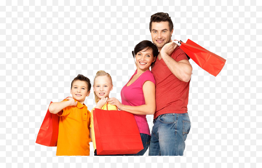 Family Shopping Png Clipart - Indian Family Shopping Images Hd Emoji,Shopping Clipart