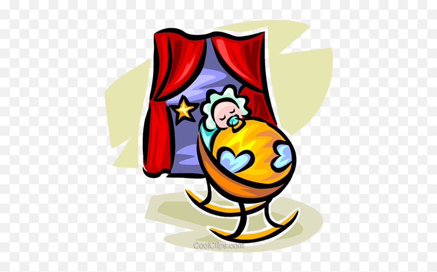 Baby Sleeping Royalty Free Vector Clip - Fictional Character Emoji,Sleeping Baby Clipart