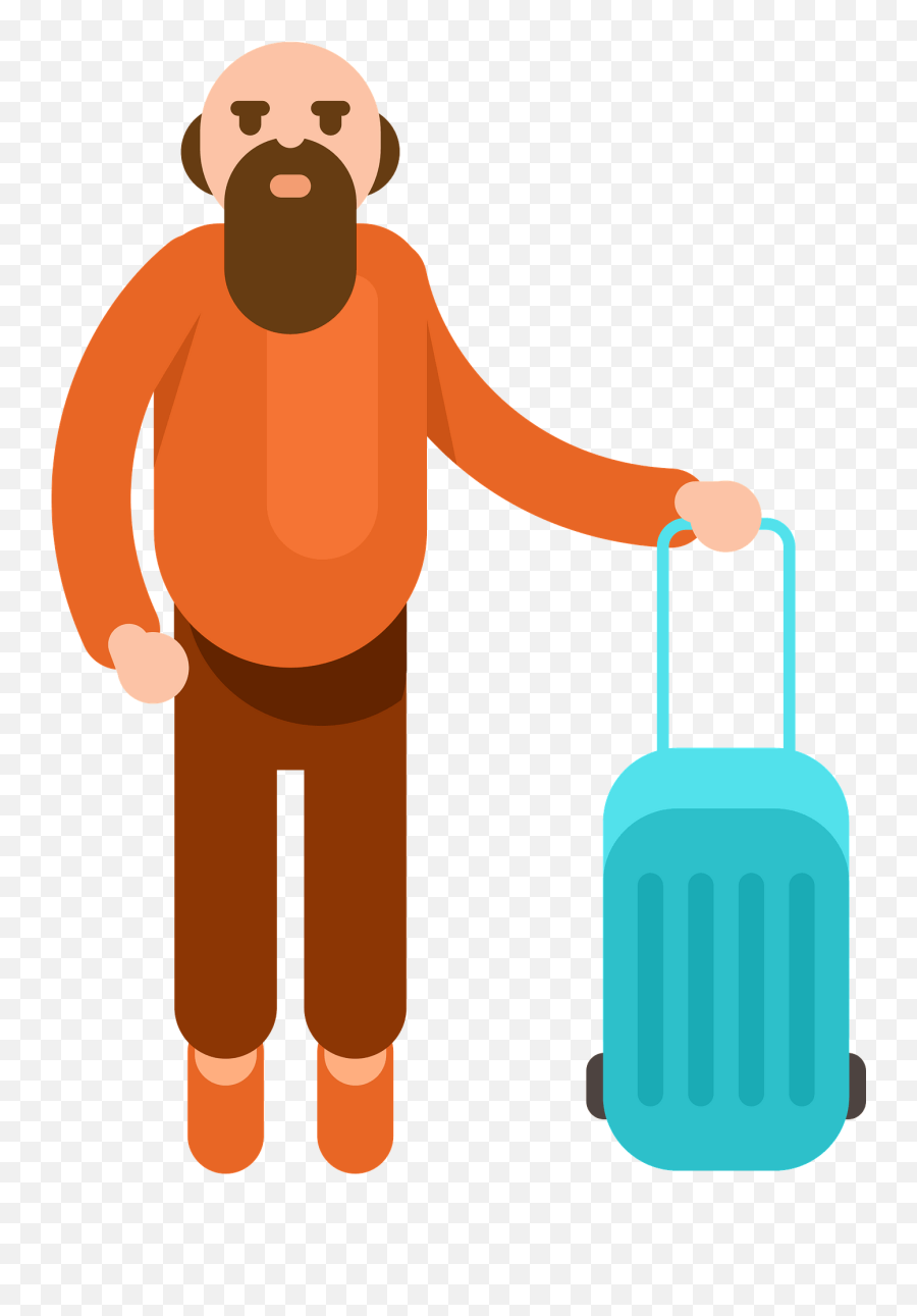 Traveler Clipart Emoji,Traveler Clipart