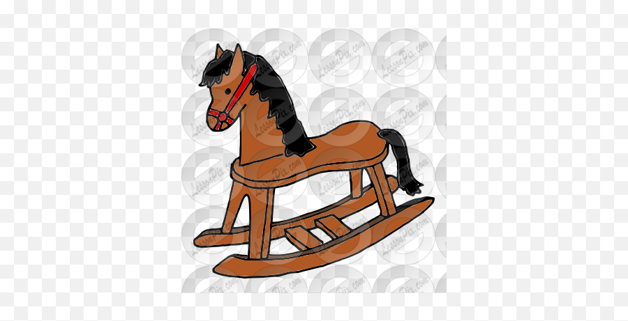 Rocking Horse Picture For Classroom Emoji,Rocking Horse Clipart