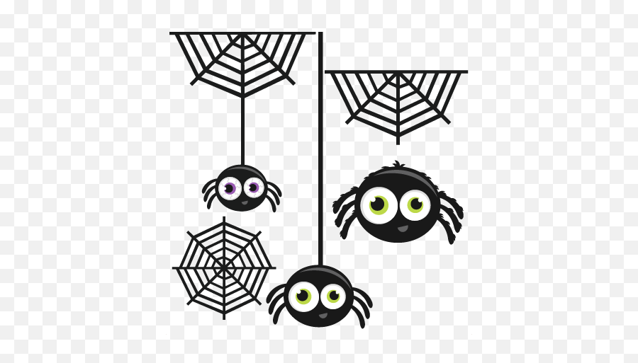 Spider Group Svg Cutting Files For Scrapbooking Halloween Emoji,Bug Clipart Black And White