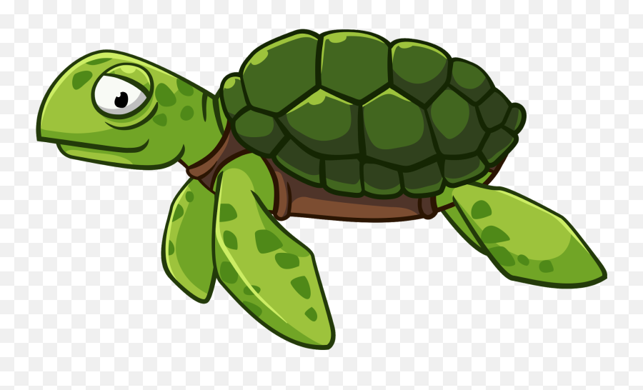 Clipart Turtle Green Turtle Clipart - Transparent Turtle Clipart Png Emoji,Turtle Clipart