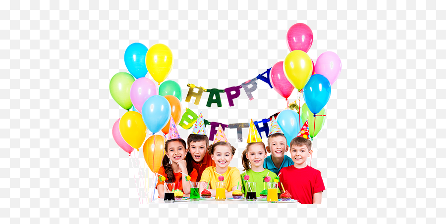 Birthday Party Kids Children Png Transparent Background Emoji,Party Transparent Background
