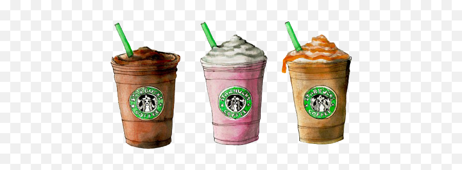 Transparent Starbucks Tumblr 1pcub9 - Clipart Suggest Emoji,Starbucks Coffee Clipart