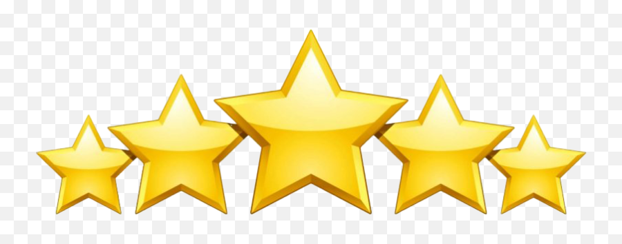 5 Star Rating Png Transparent Images - 5 Star Png Emoji,Star Png
