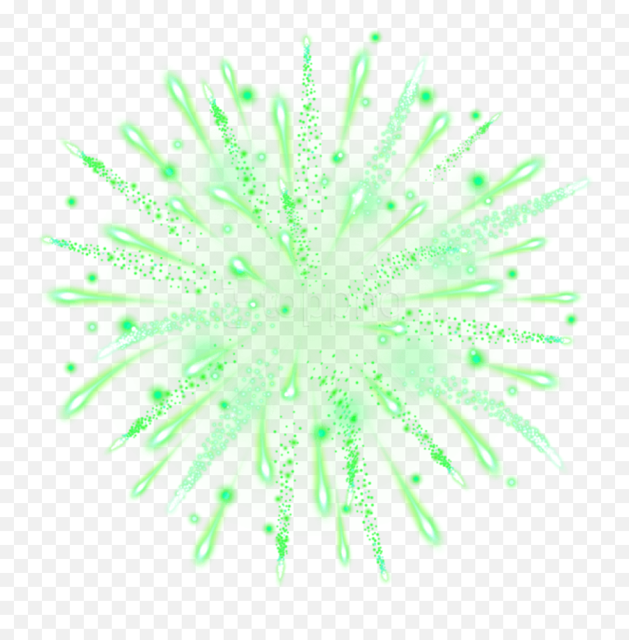 Green Fireworks Png Transparent Png - Old Baku Emoji,Fireworks Transparent Background