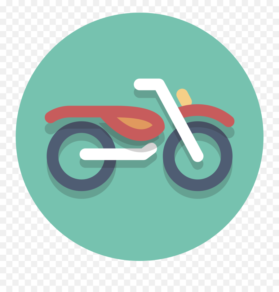 Filecircle - Iconsmotorcyclesvg Wikimedia Commons Circle Motorcycle Icon Emoji,Motorcycle Png