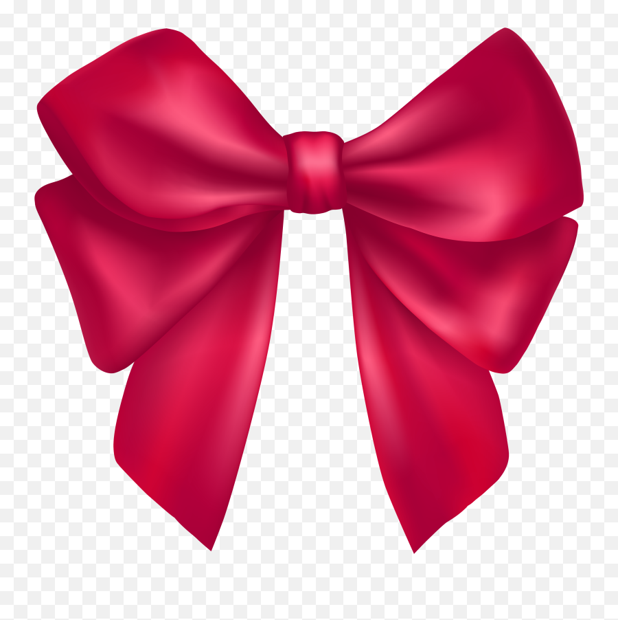 Bow Clipart - Pink Bow Png Emoji,Bow Clipart