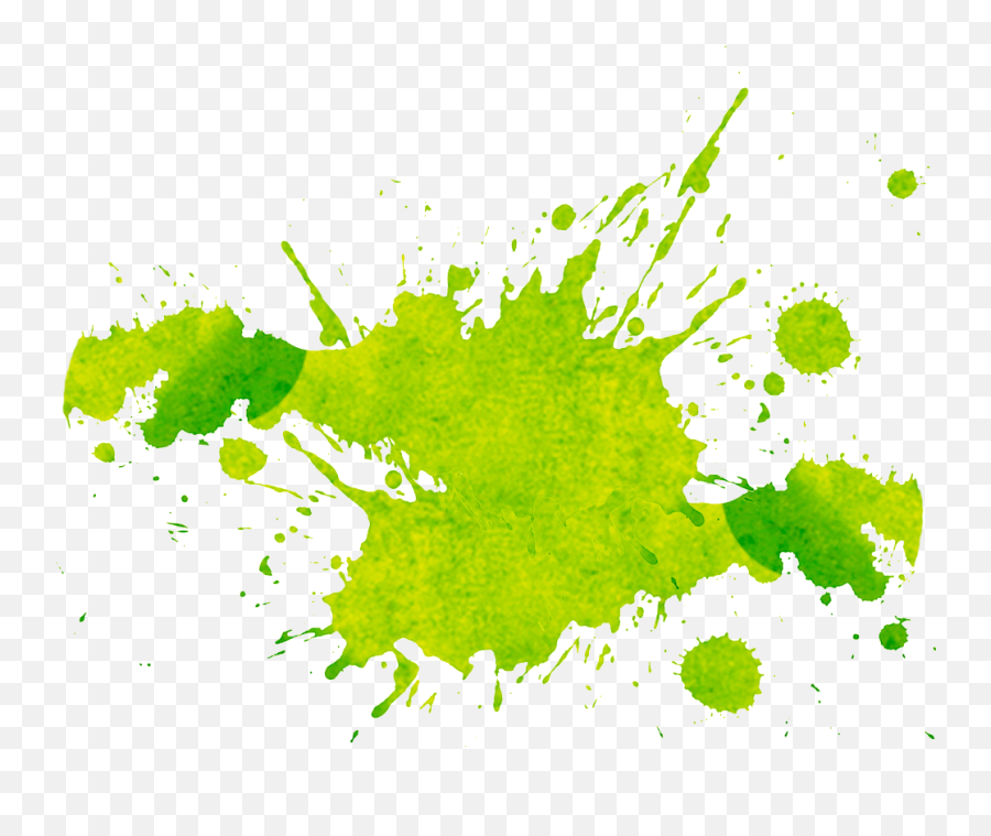 Watercolor Splash Sticker By - Colorful Green Splash Png Emoji,Watercolor Splash Png