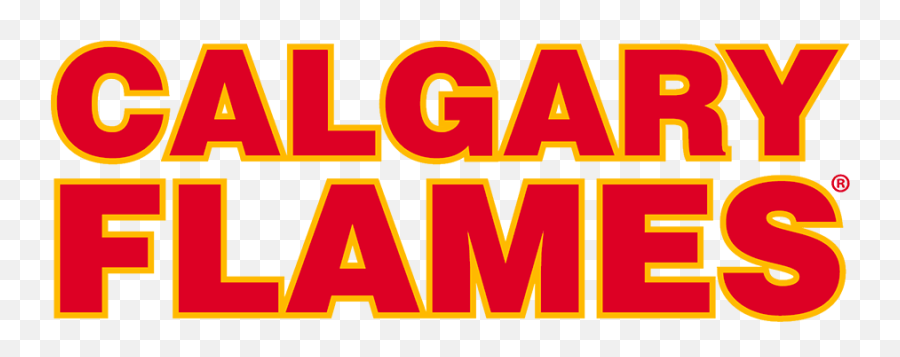 Calgary Flames Wordmark Logo - Mariner Finance Emoji,Flames Logo