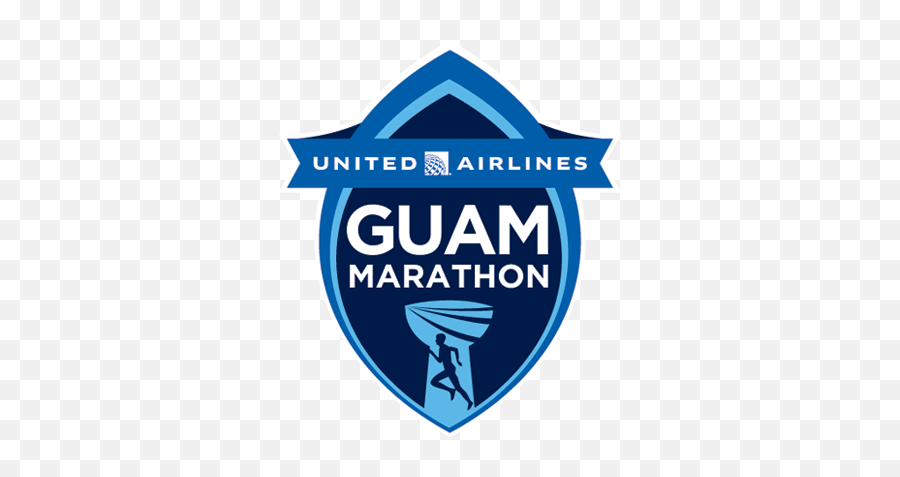 United Airlines Guam Marathon - Rock N Roll Emoji,United Airlines Logo