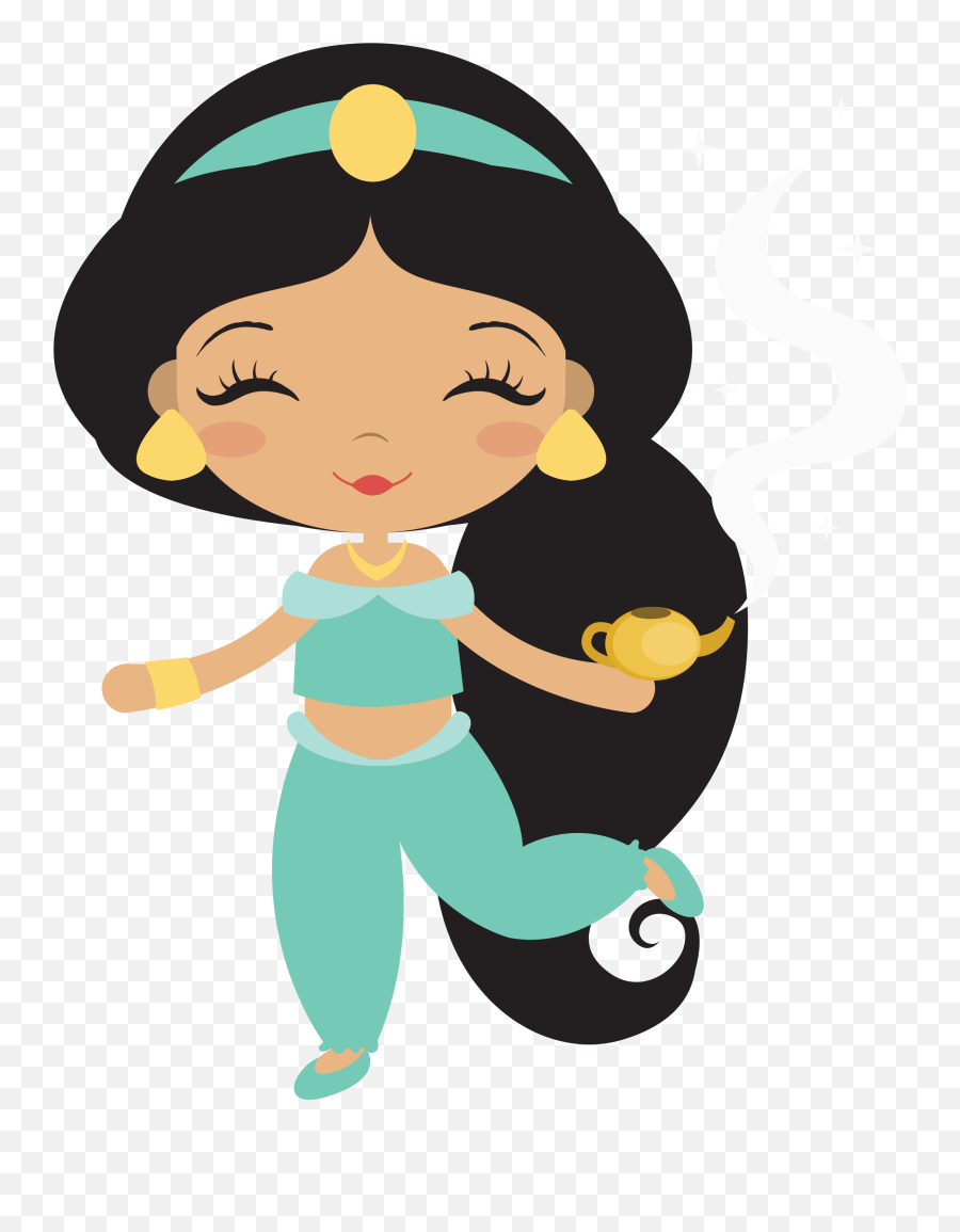 Princess Jasmine Clipart Movie Aladdin - Jasmine Baby Png Baby Princess Jasmine Png Emoji,Baby Png
