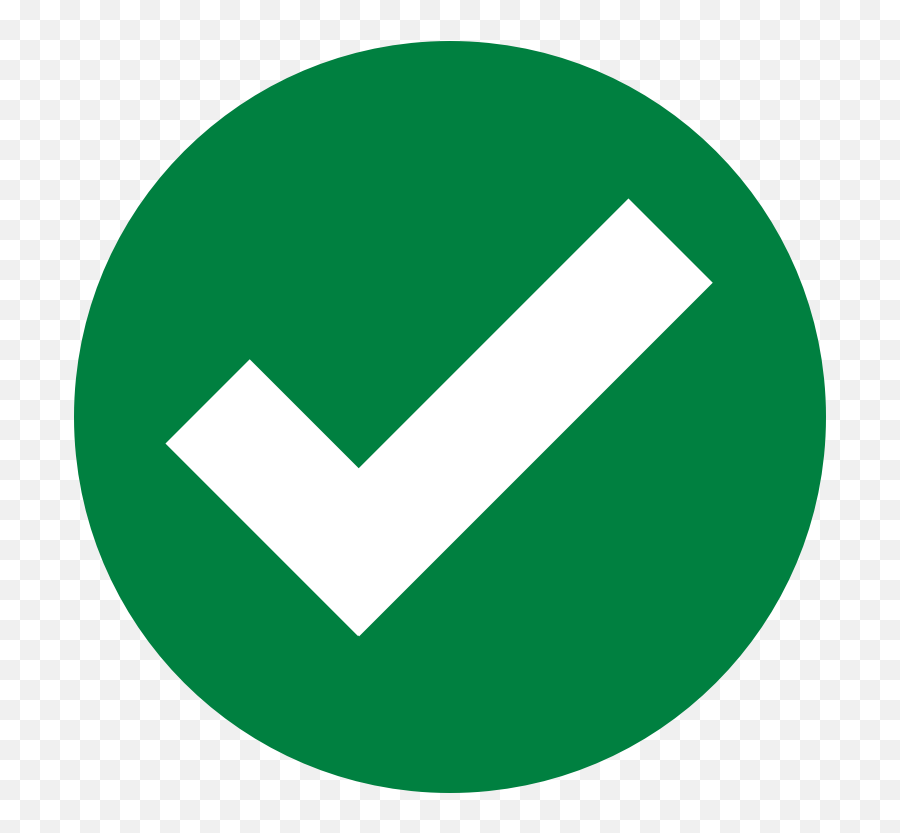 Green Check Mark Circle - Circle Green Check Mark Png Emoji,Green Check Png