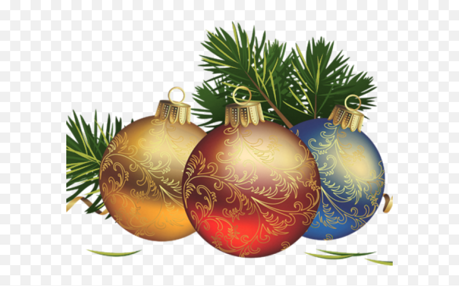 Download Christmas Ornament Clipart - Transparent Christmas Decorations Border Christmas Png Emoji,Christmas Ornament Clipart