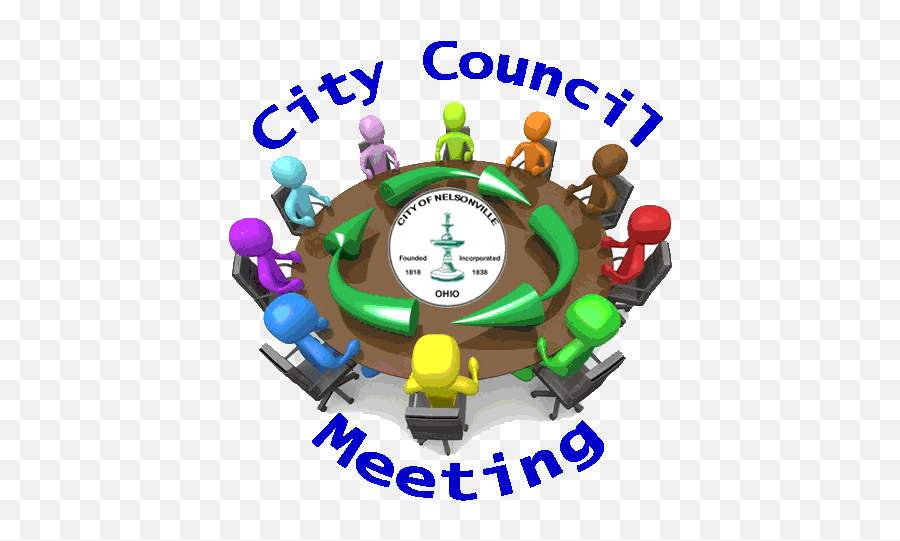 Nelsonville Regular City Council Virtual Meeting Mon 0322 - City Council Meeting Clipart Emoji,Meeting Clipart