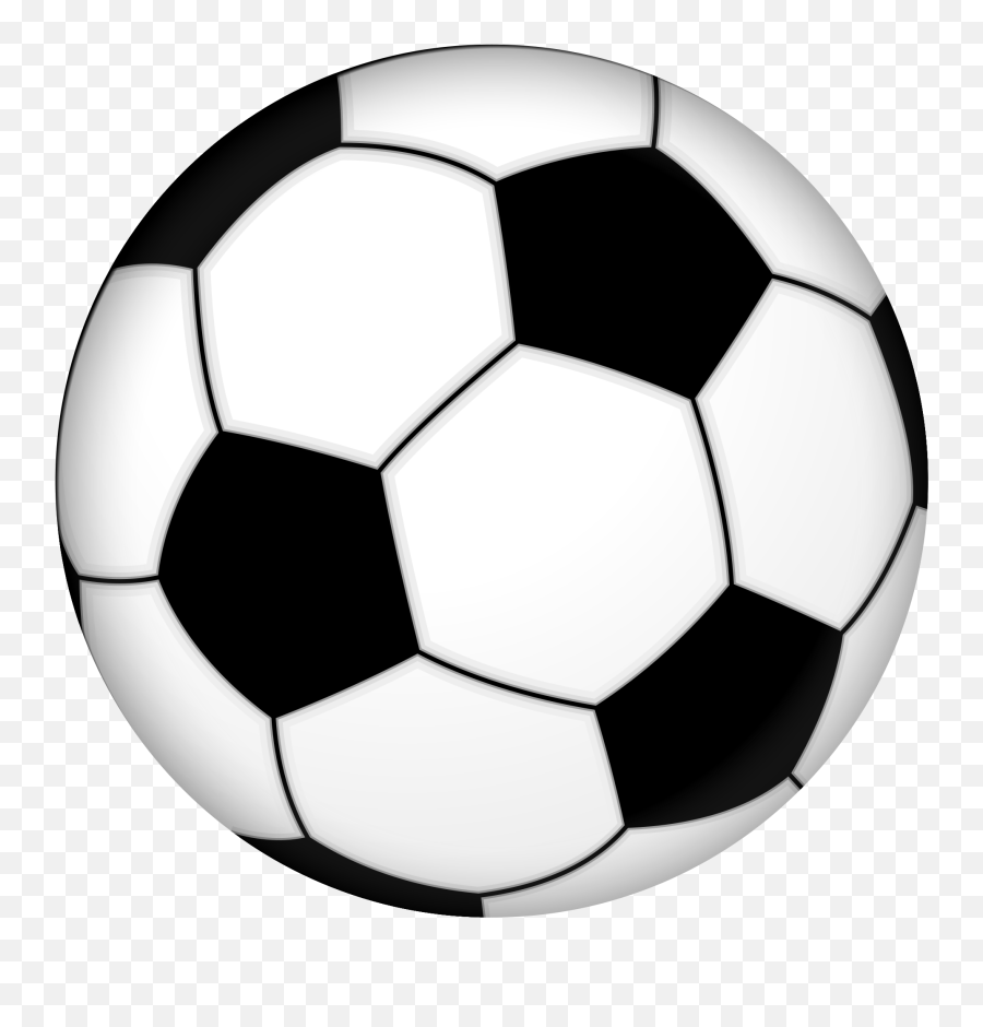 Soccer Ball Clip Art Png Transparent - Soccer Ball Png Emoji,Soccer Ball Clipart Png