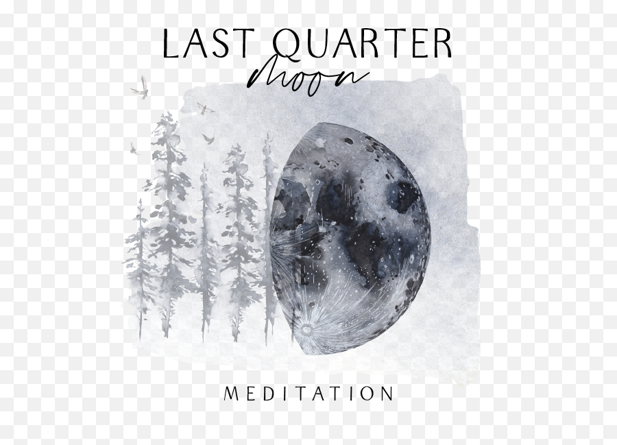 Last Quarter Moon Meditation Bella Emoji,Meditation Png