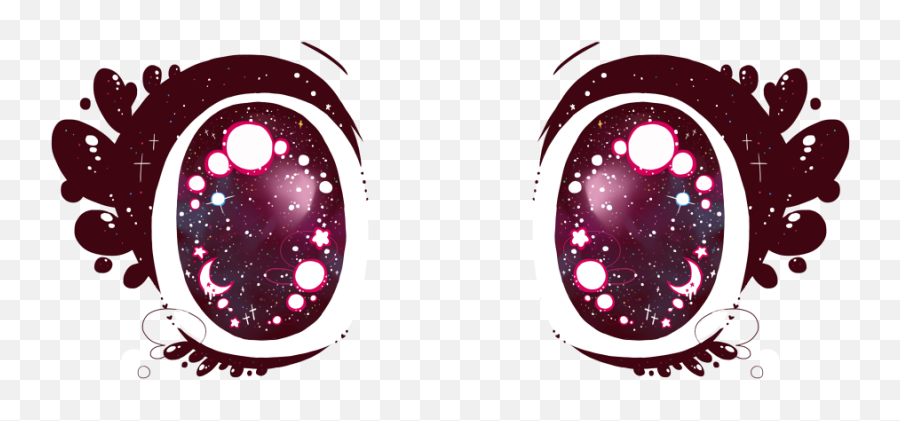 Pastel Goth Png - Cute Anime Girl Eyes Transparent Emoji,Pastel Goth Png