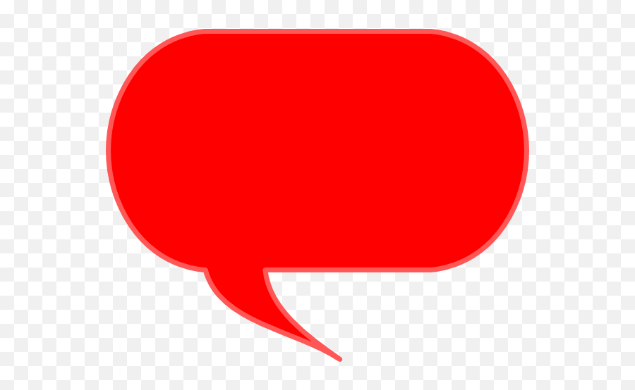 Voice Bubble - Red Speech Bubble Png Emoji,Speech Bubble Clipart