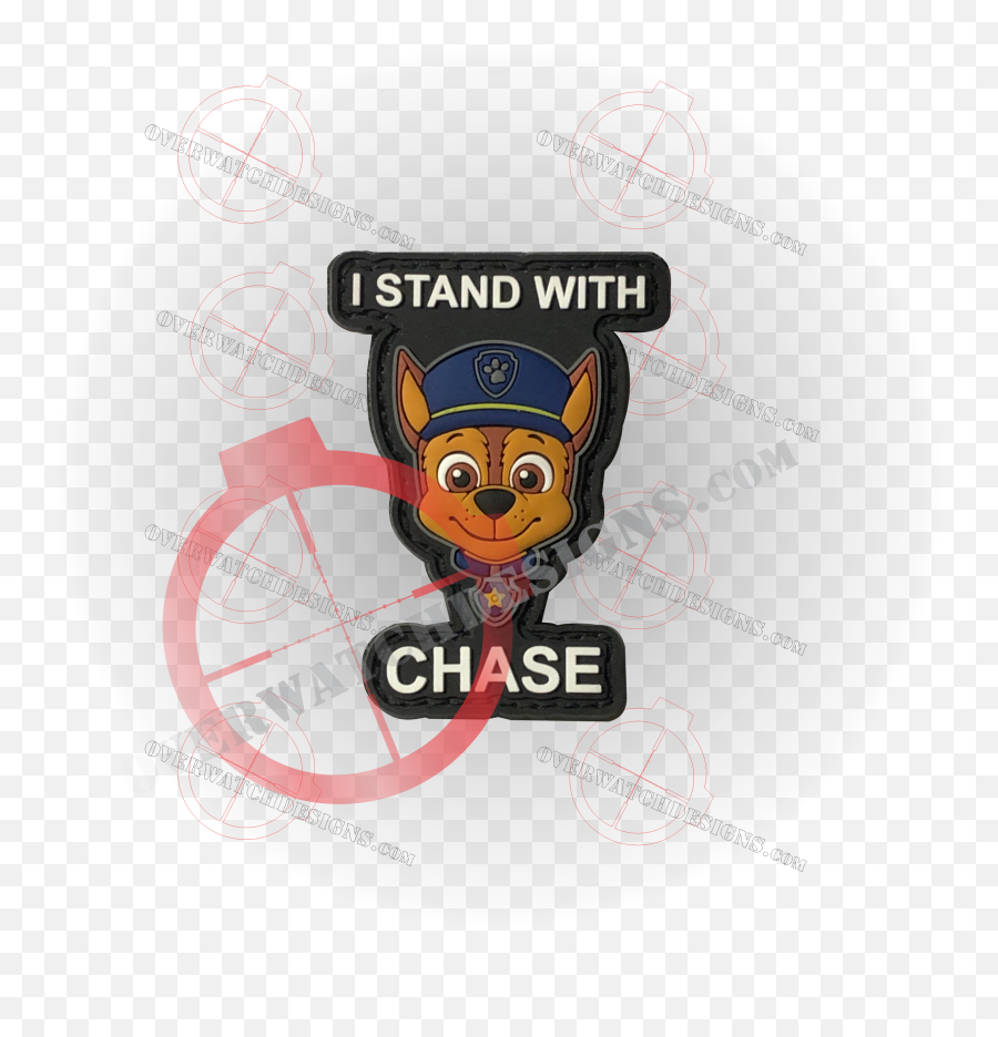Stand With Chase Patch Emoji,Chase Png