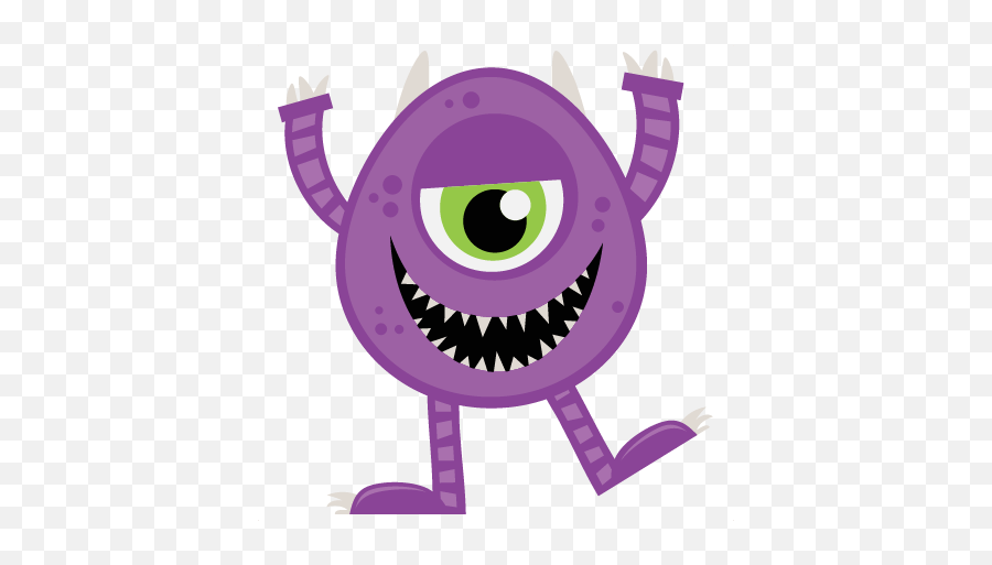 Cute Halloween Monster Clipart - Clipart Emoji,Cute Monster Clipart