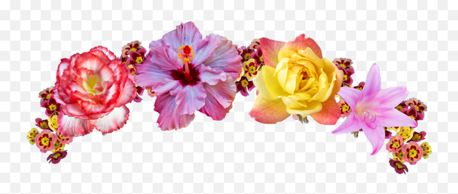 Corona De Flores Png Tumblr - Get Images Transparent Background Flower Crown Clipart Emoji,Flores Png