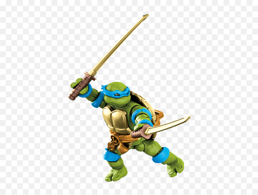 Teenage Mutant Ninja Turtles - Classic Leonardo Mega Construx Emoji,Ninja Turtle Png