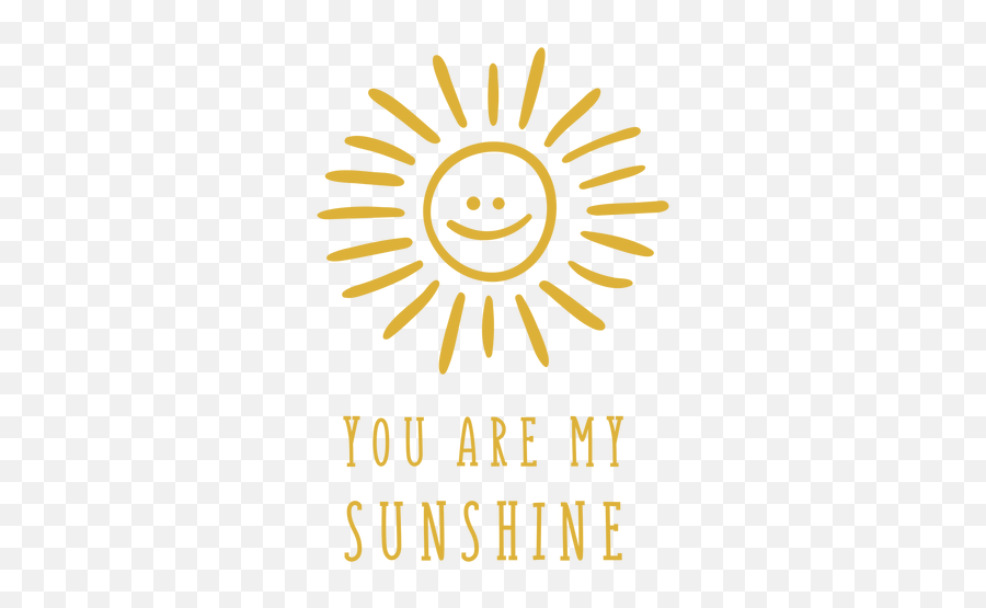 You Are My Sunshine Badge - Transparent Png U0026 Svg Vector File Sun Beam Icon Emoji,Sunshine Png