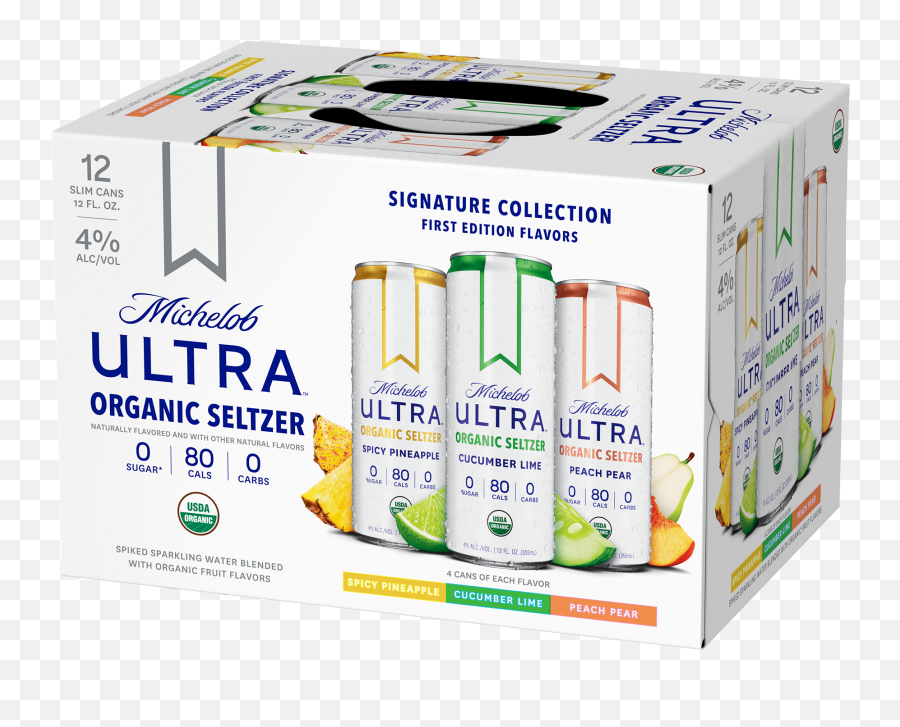 Organic Seltzer - Michelob Ultra Organic Seltzer Emoji,Michelob Ultra Logo