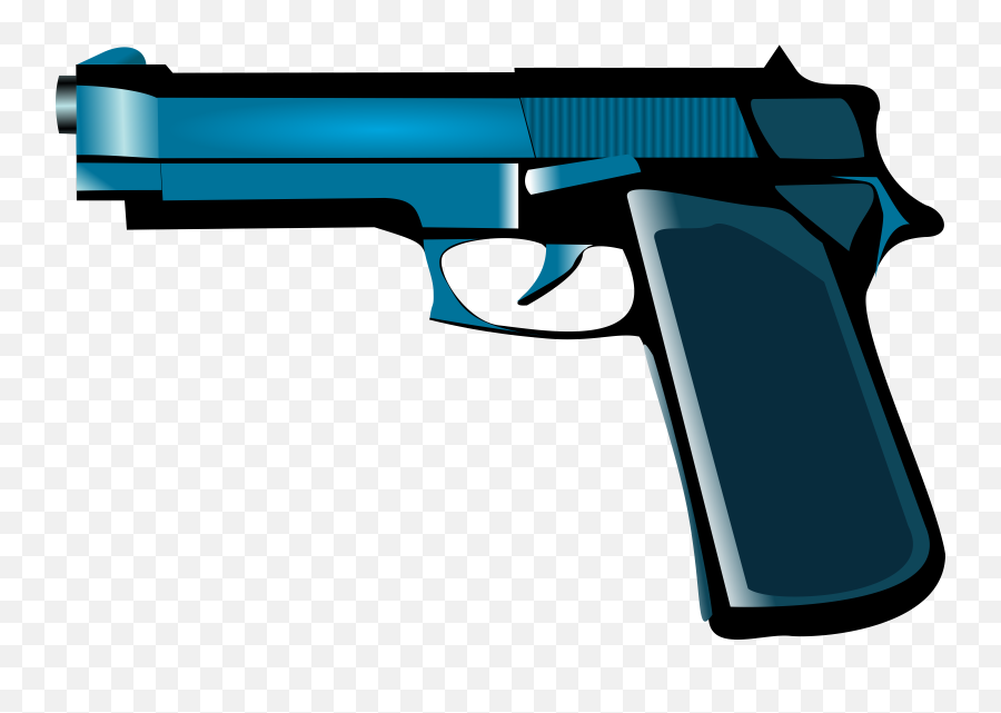 Gun Clipart - Transparent Cartoon Gun Png Emoji,Gun Clipart