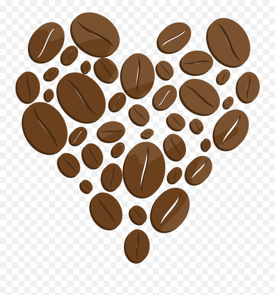 Seeds Clipart Kopi - Cartoon Coffee Beans Drawing Emoji,Coffee Bean Clipart
