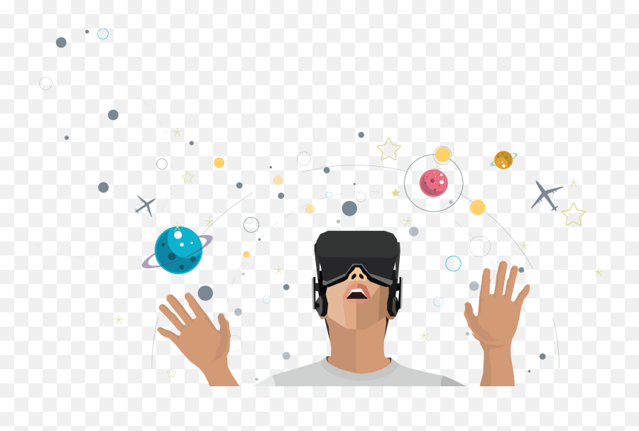 Oculus Rift Htc Vive Playstation Vr Virtual Reality Headset - Virtual Reality Students Transparent Emoji,Vr Headset Png
