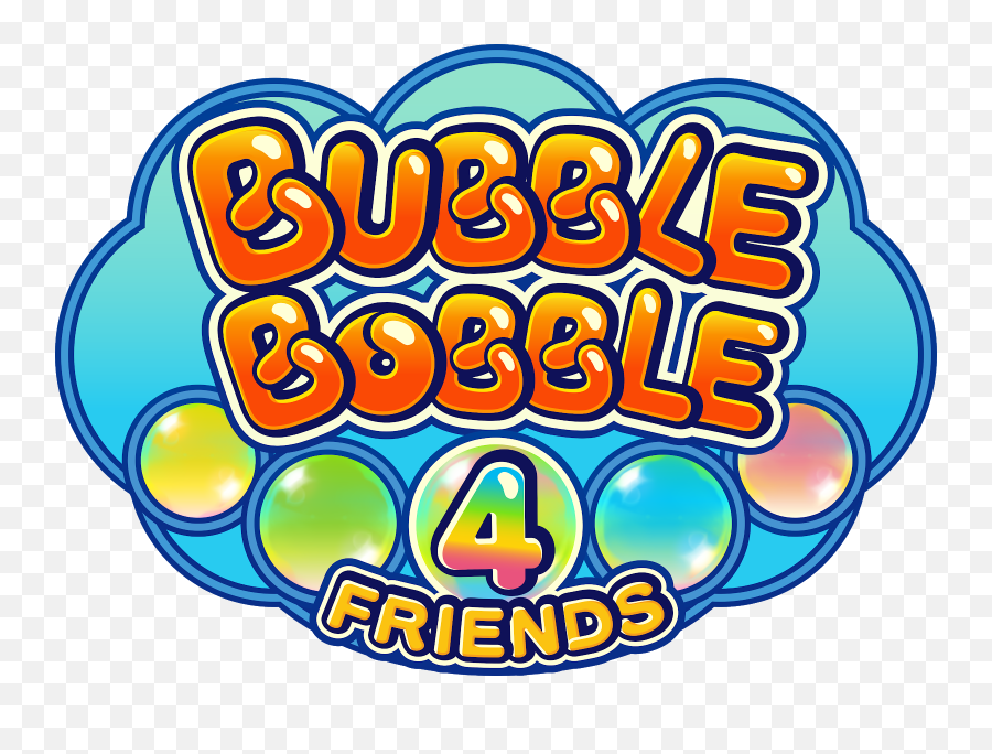 Bubble Bobble 4 Friends - Review U2014 Nerdybits Bubble Bobble 4 Friends Logo Png Emoji,Friends Logo
