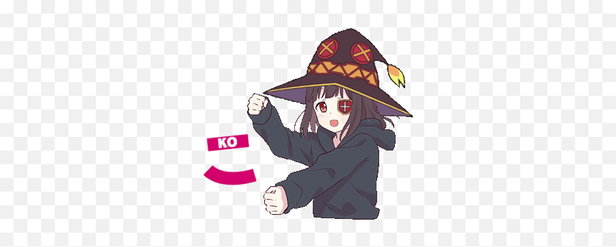 Ko No Su Ba - Anime Gif Stickers Emoji,Konosuba Logo