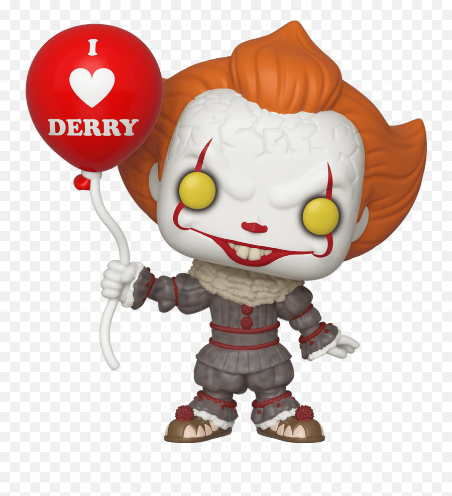 Pennywise With Balloon Funko Pop Transparent Cartoon - Jingfm Pennywise Funko Pop Emoji,Pennywise Clipart