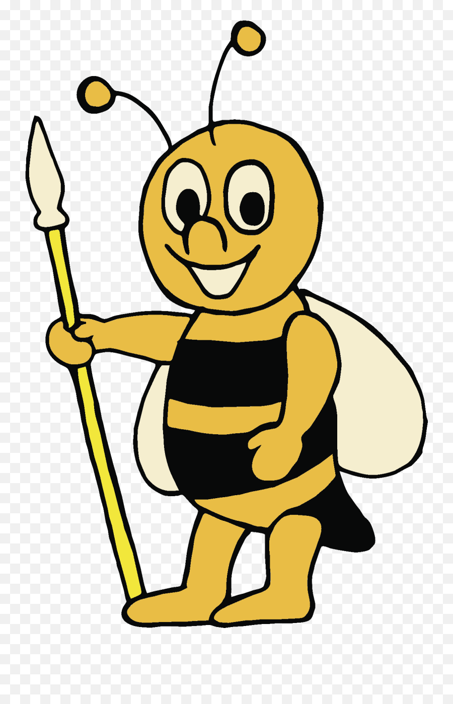 Guard Bee - Happy Emoji,Bee Png